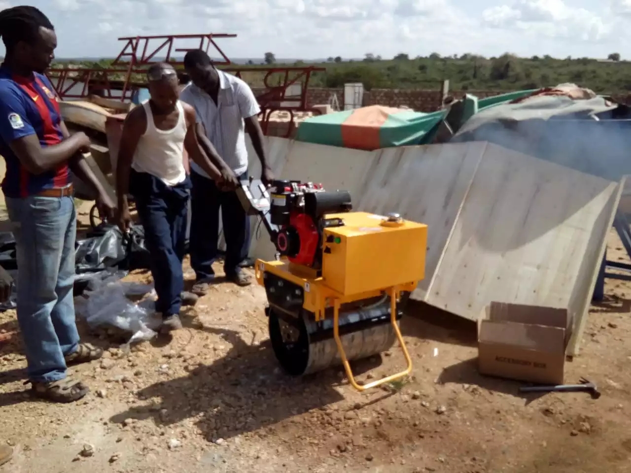 Paving the Way for Smoother Roads: The Mini Walk-Behind Road Roller