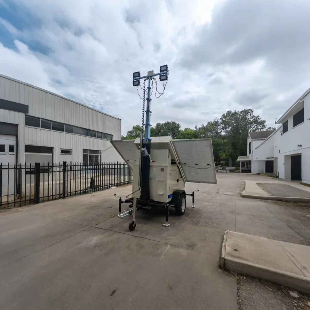 SDBM-9m 4TNVE600 Solar Light Tower